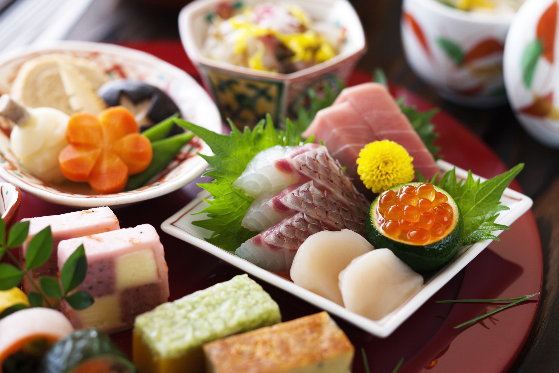 ハレの日の祝い膳・お造りの盛り合わせ